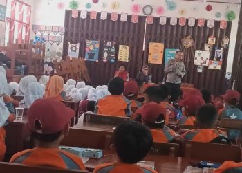 Gandeng Polsek, SDN Padaraang Gelar Penyuluhan Karakter
