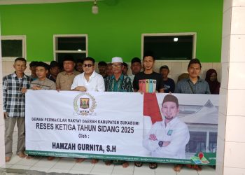 Reses di Palabuhanratu, Hamzah Gurnita Terima Aspirasi Kiai dan Santri