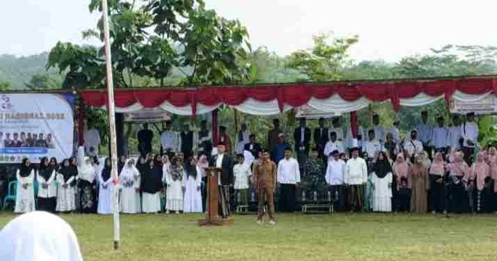 Semarak Hari Santri 2025 di Jampangtengah, Ribuan Santri Padati Lapangan Bojong Duren