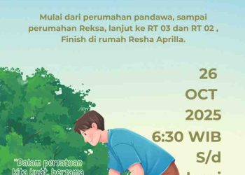 Pemuda Desa Kertaraharja Gelar Aksi Mungut Sampah Peringati Sumpah Pemuda