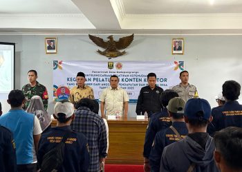 Pelatihan Pemuda Desa Gede Pangrango, Diskominfosan Tegaskan Pentingnya Literasi Digital