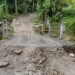 Diguyur Curah Hujan Tinggi, Jembatan Cikolomeran Warungkiara Terancam Putus