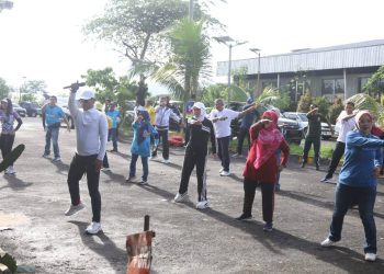 Sosialisasi Senam KORPRI dan Pertandingan Olahraga HUT Ke-54 Resmi Dibuka