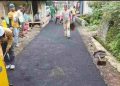 Pengaspalan Jalan Desa Tarisi Rampung Berkat Banprov Jabar 2025