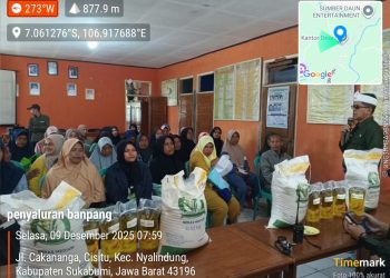 Penyaluran Bantuan Pangan di Desa Cisitu Sasar 471 KPM, Berjalan Lancar dan Serentak