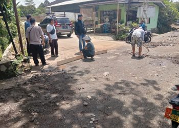 Pembangunan Jalan Desa Kertaraharja Dimulai 