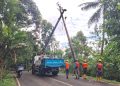 PLN Gerak Cepat Pulihkan Kelistrikan Pasca Longsor di Nyalindung