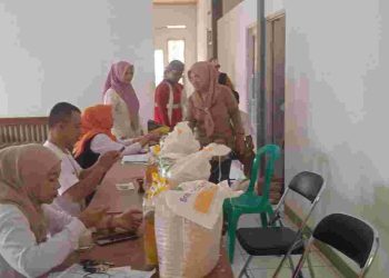 Pemdes Mekarsari Rampungkan Distribusi Bantuan Pangan Kepada 388 KPM