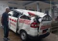 Detik-Detik Mencekam Ambulans Desa Mekarsari Tertimpa Pohon di Nyalindung, 8 Penumpang Selamat